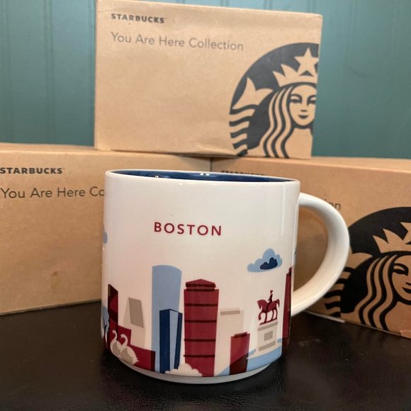 Boston Starbucks 14OZ mug with Box